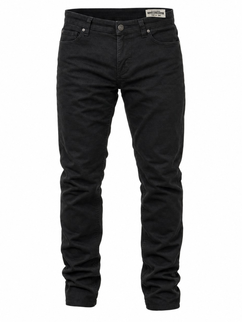 Archer Black Slim Straight Jeans - Size 32x34